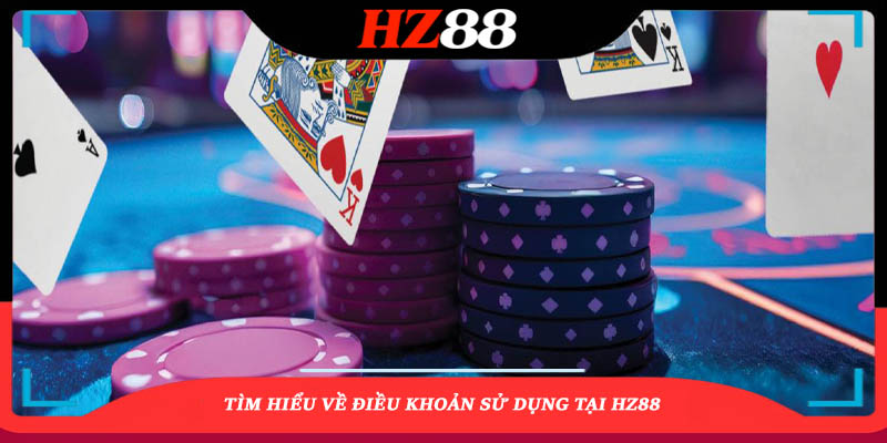 Tìm hiểu về điêu khoản sử dụng tại HZ88